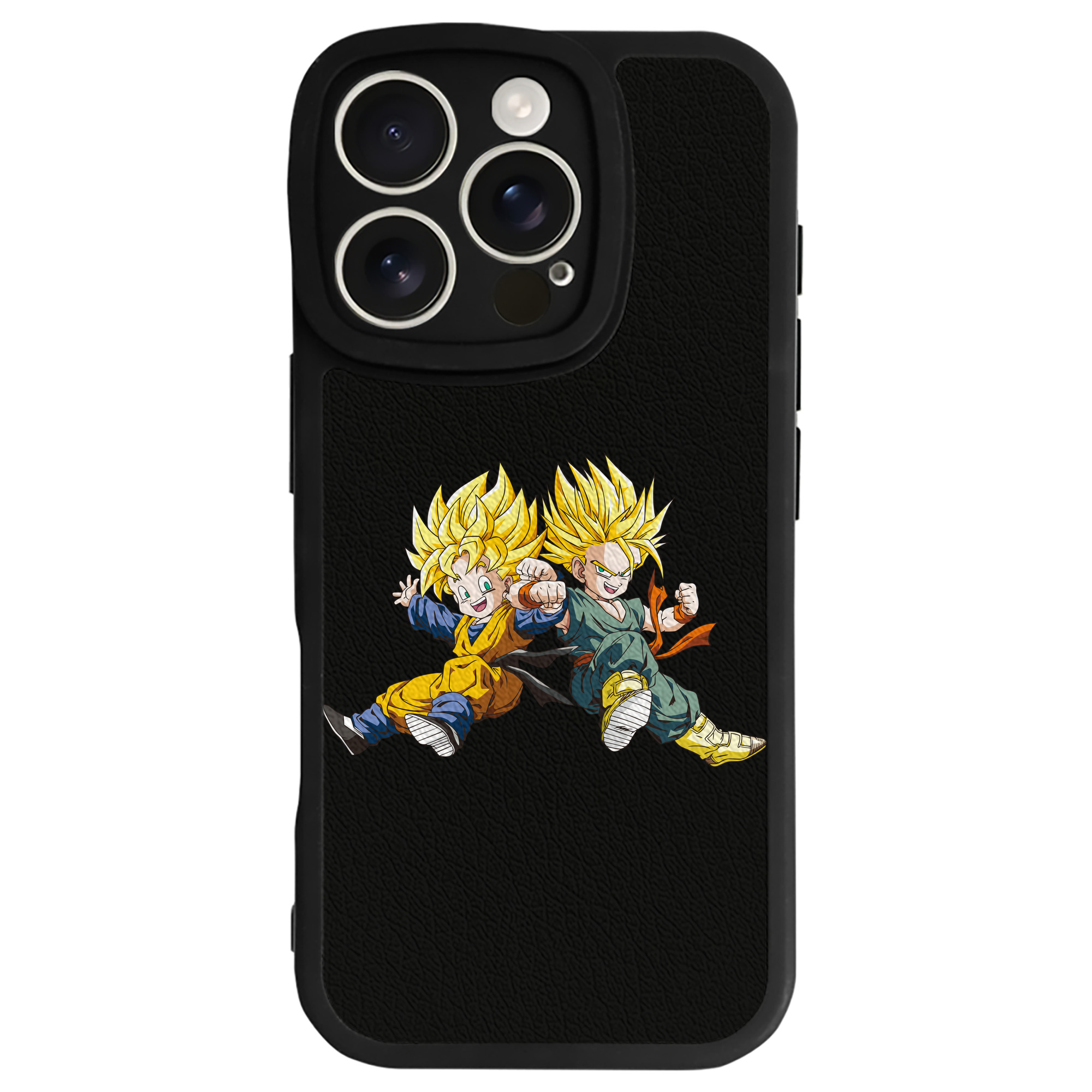 （画像用） ドラゴンボール 孫悟空（そん ごくう）Son Goku カカロット DRAGON BALL Kakarotto 【iPhone 16シリーズ対応】シリコンスマホケース（レザー調） 材質：シリコン